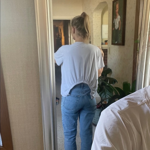 Lululemon Sunday Sprint Short Sleeve Tee Open Back Detail Off White - Picture 13 of 13